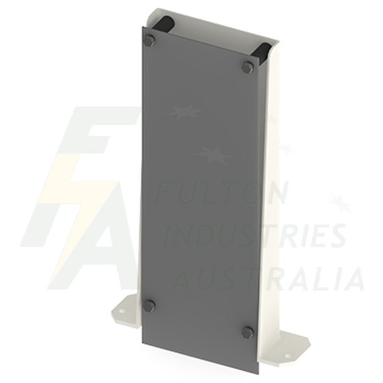 FDP1TE fibreglass panel with escutcheon